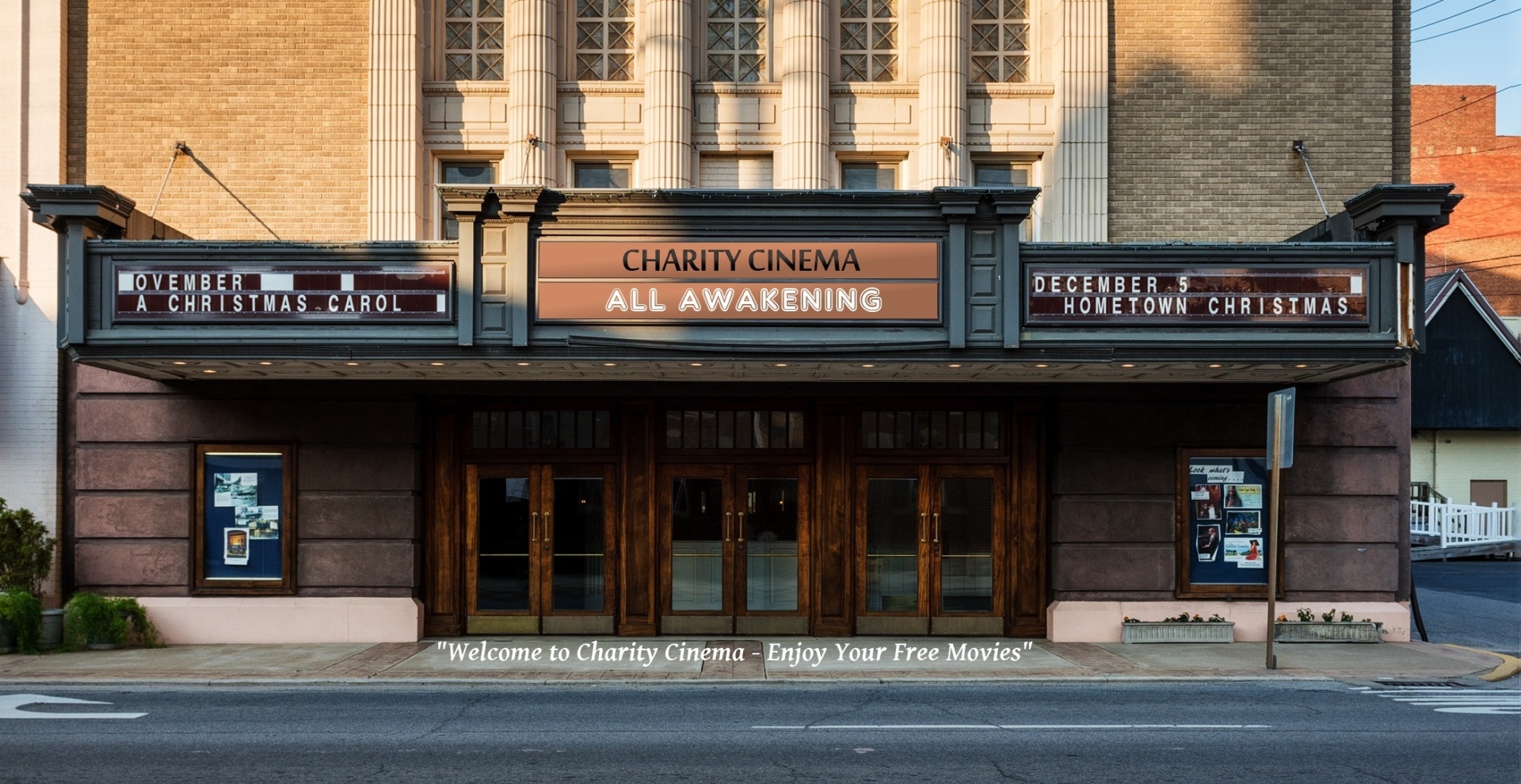 "ALL AWAKENING - CHARITY CINEMA - ENTRANCE"